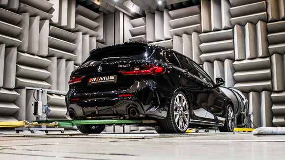 REMUS Performance Exhaust System BMW M135i F40 SPORT Exhaust Axle-back exhaust system incl. EC type approval - MODE Auto Concepts
