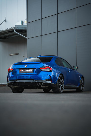 REMUS Performance Exhaust System BMW M240i G42 Axle-back exhaust system L/R quad: Sport exhaust centered incl. (EC-) approval - MODE Auto Concepts