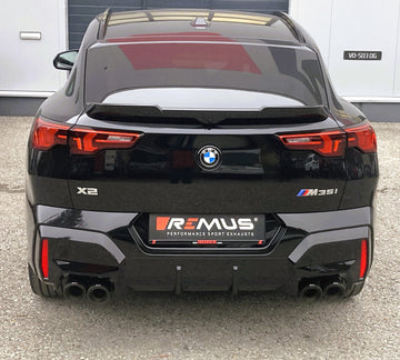 REMUS Performance Exhaust System BMW X2 M35i Secondary Cat-Back Exhaust System with homologation - MODE Auto Concepts