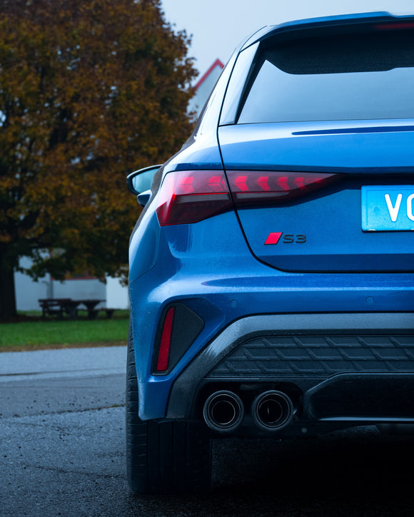 REMUS Performance Exhaust System Exhaust Audi S3 8Y Sedan GPF-Back System incl. (EEC-) approval - MODE Auto Concepts