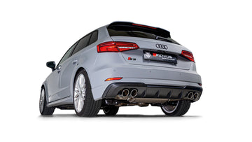 REMUS Performance Exhaust System Exhaust Audi S3 Sportback Quattro Axle-back-system, incl. (EEC-) approval - MODE Auto Concepts