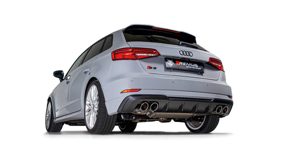 REMUS Performance Exhaust System Exhaust Audi S3 Sportback Quattro RACING GPF-back-system, NO (EEC-) APPROVAL - MODE Auto Concepts