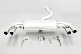 REMUS Performance Exhaust System Exhaust Axle-back Audi S3, CJXC, with 2 integrated valves - MODE Auto Concepts