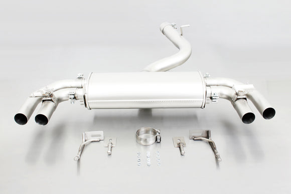REMUS Performance Exhaust System Exhaust Axle-back Audi S3, CJXC, with 2 integrated valves - MODE Auto Concepts