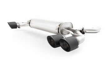 REMUS Performance Exhaust System Exhaust Axle-back style system BMW G20/G21 320i/330i L/R: Sport exhaust centered with 2 integrated valves, incl. (EEC-) approval - MODE Auto Concepts