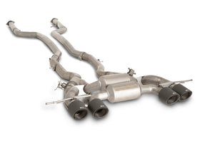 REMUS Performance Exhaust System Exhaust BMW M3/G80 M4/G82 & M3/G80 M4/G82 Competition RACING Downpipe-Back Style System, NO (EEC-) APPROVAL - MODE Auto Concepts
