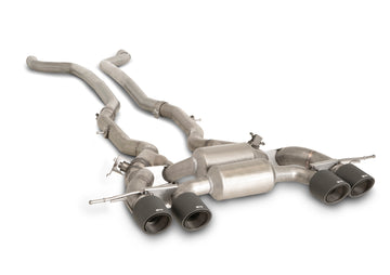 REMUS Performance Exhaust System Exhaust BMW M3/G80 M4/G82 & M3/G80 M4/G82 Competition RACING Secondary-Cat-Back-System, NO (EEC-) APPROVAL - MODE Auto Concepts