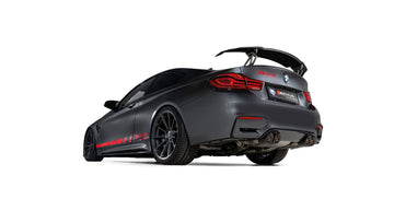 REMUS Performance Exhaust System Exhaust BMW M4 AXLE-back system L/R: Sport exhaust centered with 2 integrated valves (selectable tail pipes), (EC-) approval - MODE Auto Concepts
