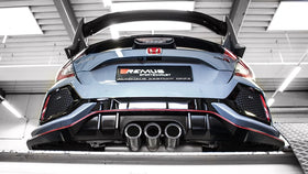 REMUS Performance Exhaust System Exhaust Cat-back Sport Style Honda Civic Type R FK8 exhaust system, integrated Valve (EC Approval) - MODE Auto Concepts