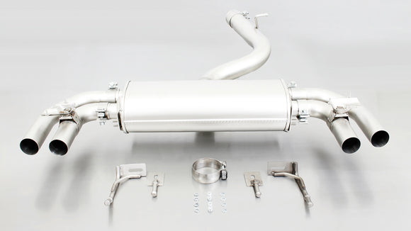REMUS Performance Exhaust System Exhaust Cat-back style system to suit Audi S3 Facelift with 2 integrated valves (selectable tail pipes) - MODE Auto Concepts