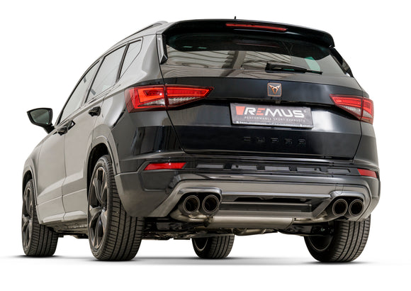 REMUS Performance Exhaust System Exhaust CUPRA Ateca Facelift GPF-back style system L/R quad flow, incl. (EEC-) approval - MODE Auto Concepts