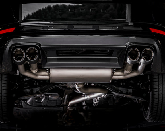 REMUS Performance Exhaust System Exhaust CUPRA Ateca Facelift GPF-back style system L/R quad flow, incl. (EEC-) approval - MODE Auto Concepts