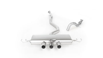 REMUS Performance Exhaust System Exhaust Downpipe-back Honda Civic Type R FK8, RACING style with integrated valve - MODE Auto Concepts