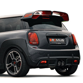 REMUS Performance Exhaust System Exhaust RACING Axle-back system Mini JCW GP, Cooper S, Cabrio, NO (EEC-) APPROVAL - MODE Auto Concepts