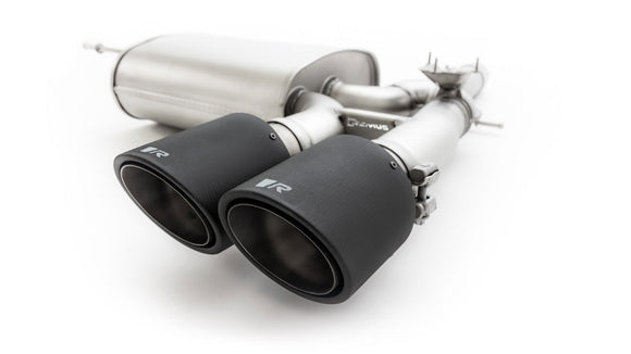 REMUS Performance Exhaust System Exhaust RACING Axle-back system Mini JCW GP, Cooper S, Cabrio, NO (EEC-) APPROVAL - MODE Auto Concepts