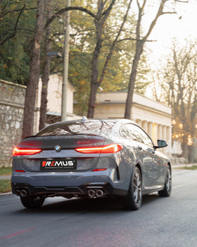 REMUS Performance Exhaust System Exhaust RACING Cat-back BMW 235i F44 Gran Coupe, NO EC TYPE APPROVAL - MODE Auto Concepts