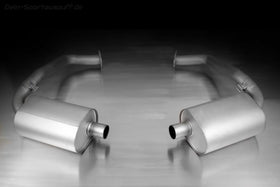 REMUS Performance Exhaust System Exhaust RACING stainless steel sport style for Porsche Boxster 987, Cayman and Cayman S,no catalytic convertor, without homologation - MODE Auto Concepts