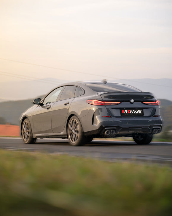 REMUS Performance Exhaust System Exhaust SPORT/RACE Cat-back BMW M235i xDrive, Type F44, NO EC TYPE APPROVAL - MODE Auto Concepts