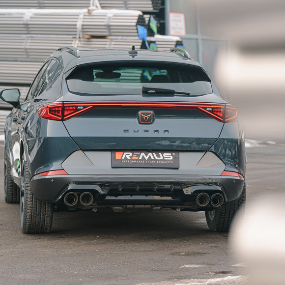REMUS Performance Exhaust System Exhaust System CUPRA Formentor VZx, 4Drive, SPORT Axle-back style, incl. (EEC-) approval - MODE Auto Concepts