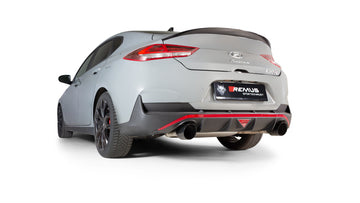 REMUS Performance Exhaust System Exhaust system RACING Cat-back style Hyundai i30 Fastback N Performance - MODE Auto Concepts