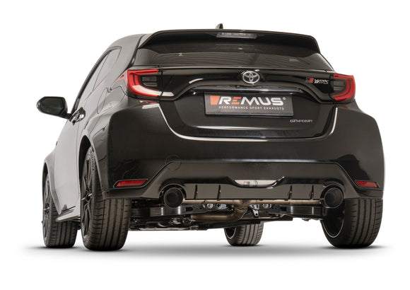 REMUS Performance Exhaust System Exhaust Toyota Yaris GR RACING GPF-Back-System, NO (EEC-) APPROVAL - MODE Auto Concepts
