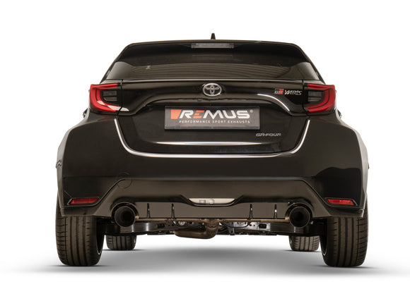 REMUS Performance Exhaust System Exhaust Toyota Yaris GR RACING GPF-Back-System, NO (EEC-) APPROVAL - MODE Auto Concepts