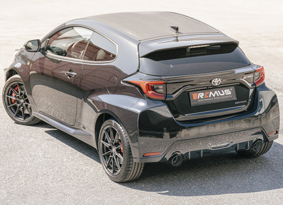 REMUS Performance Exhaust System Exhaust Toyota Yaris GR RACING GPF-Back-System, NO (EEC-) APPROVAL - MODE Auto Concepts