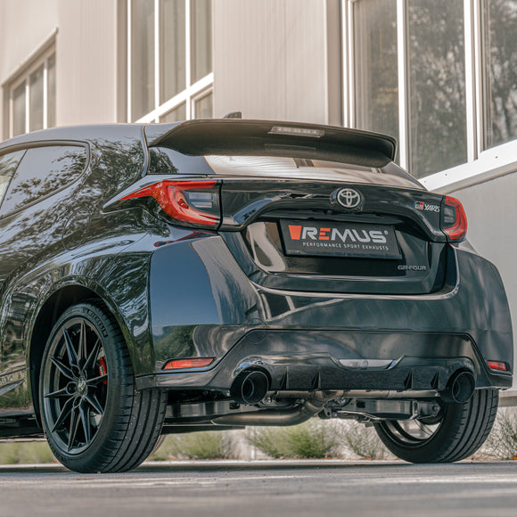 REMUS Performance Exhaust System Exhaust Toyota Yaris GR RACING GPF-Back-System, NO (EEC-) APPROVAL - MODE Auto Concepts