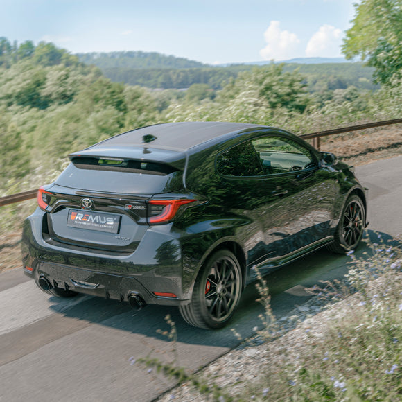 REMUS Performance Exhaust System Exhaust Toyota Yaris GR RACING GPF-Back-System, NO (EEC-) APPROVAL - MODE Auto Concepts