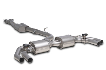 REMUS Performance Exhaust System GPF-Back Exhaus System L/R for Audi RS3 8Y Limousine incl. EC TYPE APPROVAL with ec approved front section - MODE Auto Concepts