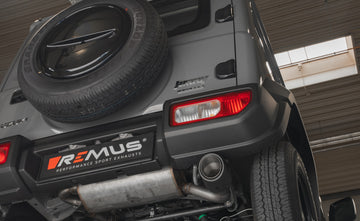 REMUS Performance Exhaust System GPF Back Exhaust System (outlet right side) - Suzuki Jimny (EC approved) - MODE Auto Concepts