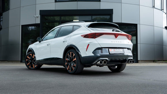 REMUS Performance Exhaust System GPF-Back sport exhaust centered (absorpion principle) for L/R system, EC approval - MODE Auto Concepts