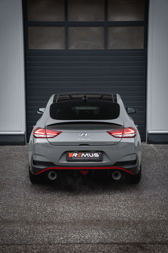 REMUS Performance Exhaust System GPF-back-system L/R, Sport Exhaust Hyundai i30 Fastback N Performance, incl. (EC-) approval - MODE Auto Concepts