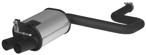 REMUS Performance Exhaust System main silencer - MODE Auto Concepts