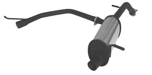 REMUS Performance Exhaust System main silencer left/right - MODE Auto Concepts
