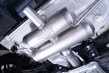 REMUS Performance Exhaust System Mini Cooper S F66, RACING GPF-back exhaust systemfor NO EC approval - MODE Auto Concepts