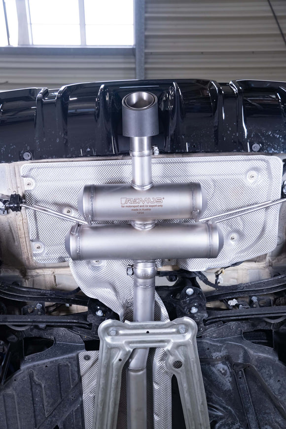 REMUS Performance Exhaust System Mini Cooper S F66, RACING GPF-back exhaust systemfor NO EC approval - MODE Auto Concepts
