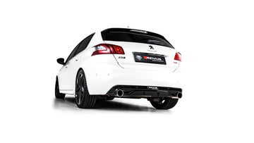 REMUS Performance Exhaust System Peugeot 308 GTI facelift 1.6l RACING style Cat-back-exhaust system upgrade. No (EC-) APPROVAL - MODE Auto Concepts