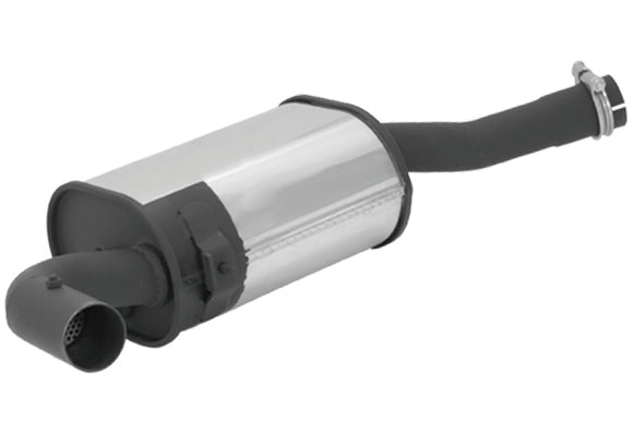 REMUS Performance Exhaust System PowerSound main silencer left/right with valve control system system - MODE Auto Concepts