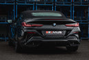 REMUS Performance Exhaust System Racing-Cat-back Sport Exhaust for the BMW M850iX, G14 Cabrio / G15 & G16 Coupe, NO (EC-) approval - MODE Auto Concepts