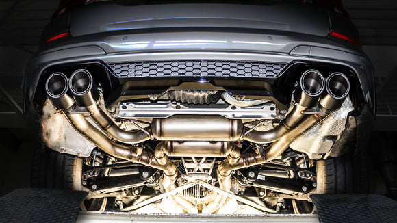 REMUS Performance Exhaust System RACING cat-back-system L/R: RACING sport exhaust, with 2 integrated valves, NO (EEC-) APPROVAL - MODE Auto Concepts