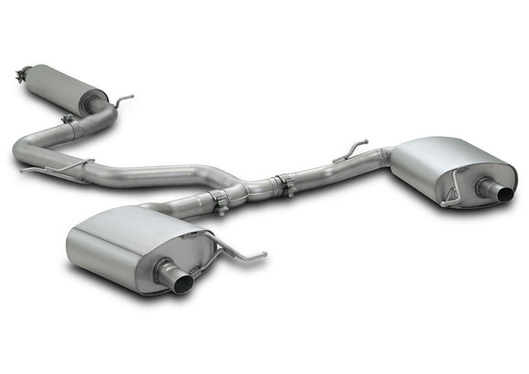 REMUS Performance Exhaust System RACING Cat-back system, sport exhaust left/right for Skoda Octavia III RS 245 Facelift, without EC homologation - MODE Auto Concepts