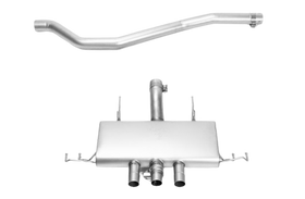 REMUS Performance Exhaust System Racing Downpipe-back Remus exhaust system Honda Civic Type-R, FL5 centered Exhaust (absorption principle) No EC approval - MODE Auto Concepts