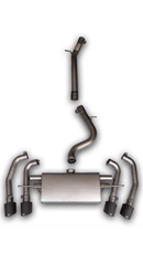 REMUS Performance Exhaust System Racing-GPF back sport exhaust CUPRA Formentor 2.0l TSI, 140kW DSG, centered (absorption principle), NO (EC-) approval - MODE Auto Concepts