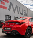 REMUS Performance Exhaust System Racing GPF-back sport exhaust system (absorption principle with tail pipe set) for Toyota GR86, NO EC approval - MODE Auto Concepts