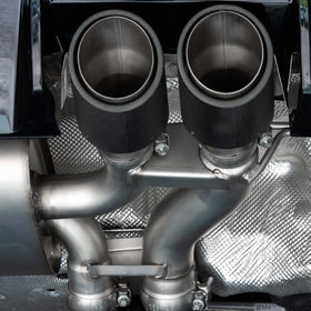 REMUS Performance Exhaust System RACING Secondary CAT-Back exhaust system BMW M2 G87 (with selectable tail pipes) for , NO EC type approval - MODE Auto Concepts