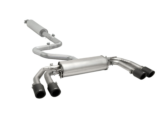 REMUS Performance Exhaust System RACING Sport exhaust centered (absorption principle) for L/R system, NO (EC-) approval - MODE Auto Concepts