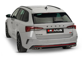 REMUS Performance Exhaust System Skoda Octavia RS IV - GPF/Cat-Back RACING Exhaust System, incl. NO (EC-) approval - MODE Auto Concepts