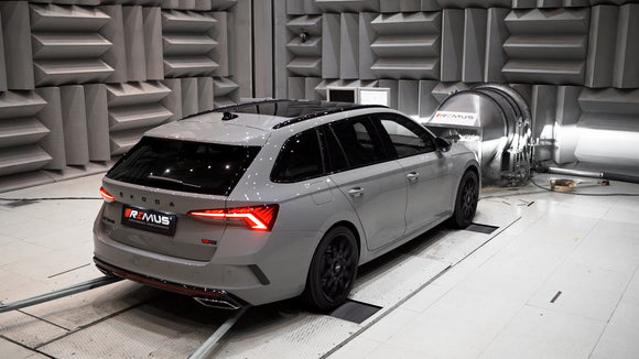 REMUS Performance Exhaust System Skoda Octavia RS IV - GPF/Cat-Back RACING Exhaust System, incl. NO (EC-) approval - MODE Auto Concepts