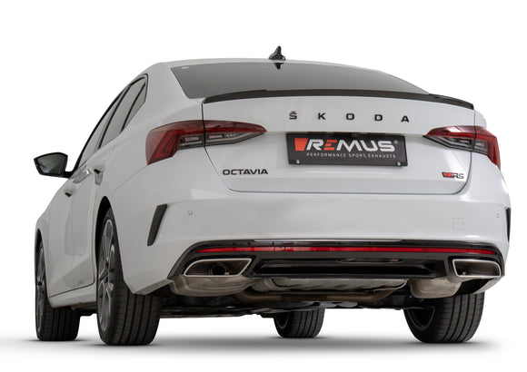REMUS Performance Exhaust System Skoda Octavia RS IV - GPF/Cat-Back SPORTS Exhaust System, incl. (EC-) approval - MODE Auto Concepts